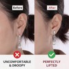 Respaldos de Bala para Aretes Pesados 4 Unidades
