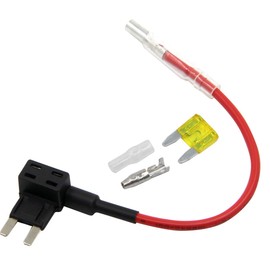ZOOKOTO 5 Pack 12V Car Add-a-Circuit 20A Fuse AP Adapter Mini ATM APM Blade 20A Fuse Holder