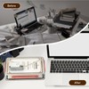 Cylogia Clear A4 Storage File Box Moisture-Proof Portable Plastic PET