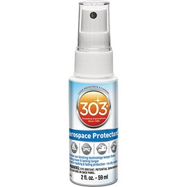 303 (30302) UV Protectant Spray for Vinyl, Plastic, Rubber, Fiberglass, Leather & More – Dust and Dirt Repellant - Non-Toxic, Matte Finish, 2 Fl. oz.