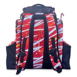 Discology Icon - Crimson Red - Disc Golf Bag (Crimson Red)