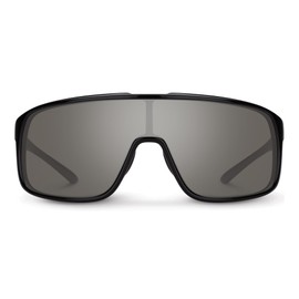 Suncloud Double Up Polarized Sunglasses – 100% UV Protection – Comfortable Fit, Trendy Design – for Men & Women – Black + Polarized Gray Lenses