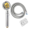 Turbine Fan Shower Head Shower Hose High Pressure 360 °