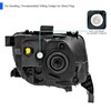 Spec-D Tuning Black Headlights Compatible with 2003-2008 Honda Element