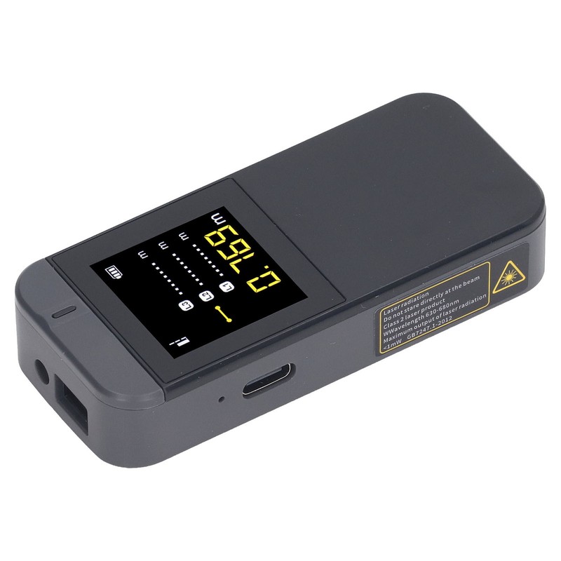 Smart Infrared Rangefinder LCD Screen Gravity Sensing Distance Measuring Device