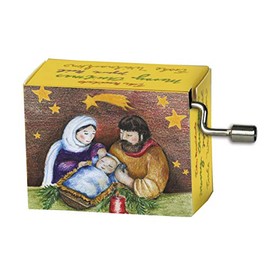 Fridolin 58311 "Silent Night/Crib Music Box