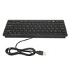 Mini Keyboard Mini Ultra Thin 78 Keys USB Wired Keyboard