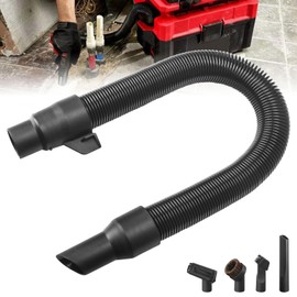 14-37-0105 18v/28v Wet/Dry Vac Hose Assembly for Milwaukee M18 Vacuum 0880-20 0970-20 w/Attachments Adapter Kit (Internal Storage) Q