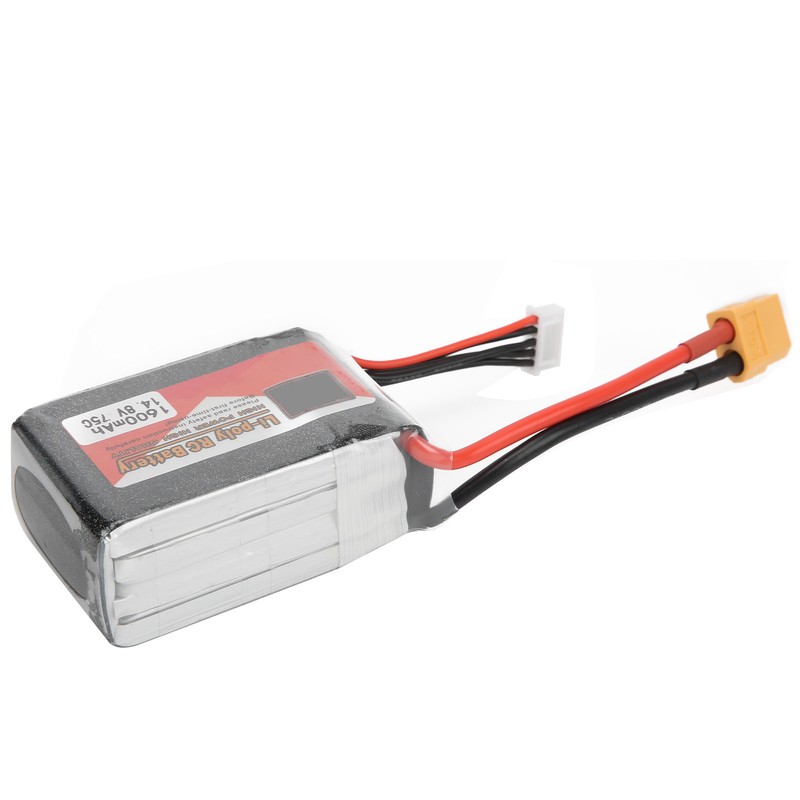 14.8V 4S 1600mAh 75C XT60 Plug RC Car Boat LiPO