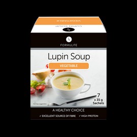 Formulite Lupin Soup Box - Vegetable Flavour 7 Serves