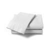 Percale White Double Flat Sheet