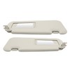 Aspaton Pair Gray Sun Visor Driver and Passenger Side Compatible