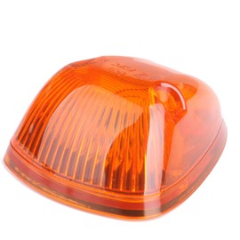 LBRST 5x Amber Lens LED Cab Roof Marker Light Assembly LED Cab Clearance Lights+T10 5-5050-SMD Green LED Bulbs Fit For For Dodge Ram 1500 2003-2010 For Dodge Ram 2500 2003-2010 Trucks Cab Marker