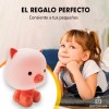 Importeek 5pz Lampara Luz Led Touch Infantil Puerco Escritorio Decora