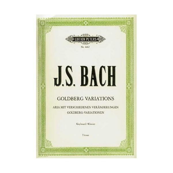 Bach: Aria with Diverse Variations BWV 998 Goldberg Variations (EP4462)