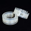 2pc Transparent Car Shock Absorber Buffer Spring Bumper Cushion Type
