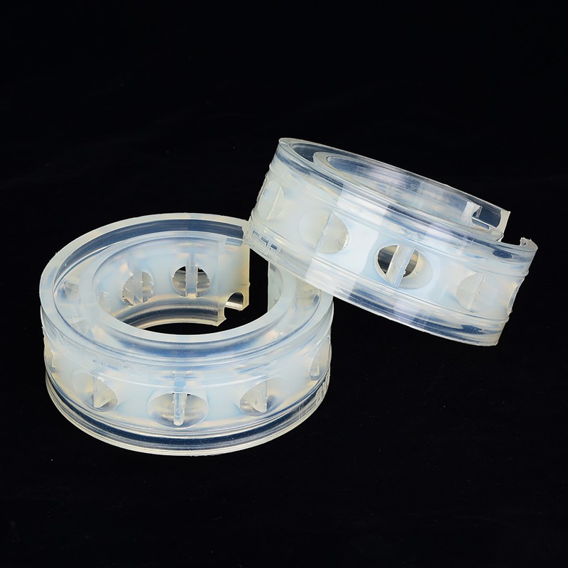 2pc Transparent Car Shock Absorber Buffer Spring Bumper Cushion Type