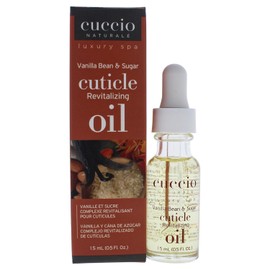 Cuccio Naturale Cuticle Revitalizing Oil - Hydrating Oil For Repaired Cuticles Overnight - Remedy For Damaged Skin And Thin Nails - Paraben And Cruelty-Free Formula - Vanilla Bean And Sugar - 15 ML