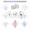 W&F GIFT Wedding Handkerchief - 12" x 12" - Something