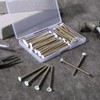 40pcs Extra Long Outlet Screws 6-32 x 2 Inch White