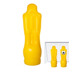 Inflatable Soccer Dúmmÿ | 68.9 inches PVC Inflatable Tackling Dummies for Football | Kicks Air Mannequin Wall Soccer Training Dummies | Water-Filled Standing Tumbler for Children and Adults