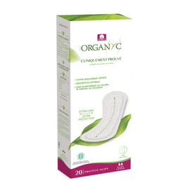 Organyc Extra Long Briefs 100% Organic Cotton On Your Skin - 1 Pack of 20