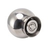 Pepper Grinder with Long Crank 304 Stainless Steel Round Hand