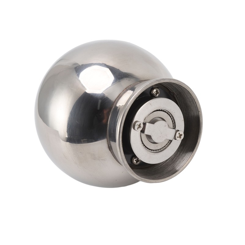 Pepper Grinder with Long Crank 304 Stainless Steel Round Hand