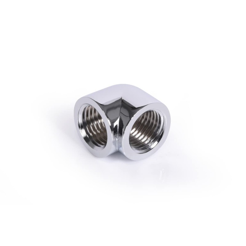 Alphacool Icicle Adapter 90 Degree G1/4 Inch Female to G1/4