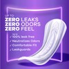 Always Discreet for Bladder Leaks, Ultimate Overnight, Long Length, 28