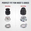 GOUDOGEDC 1 Set E-Bike Hub Motor Axle E-Bike Electric Bicycle