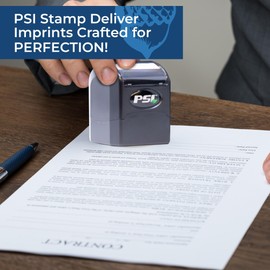 Virginia PSI Pre-Inked Notary Supply Kit, Customize Stamps with Richer Ink & Vibrant 5 Color Options, Kit Comes with Notary Seal Stamps, Acknowledgment Stamp, Record Book/Journal