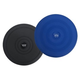 Sport-Thieme Balance Cushion Gymfit 33 | Without Nubs | For Fitness, Gymnastics, Therapy | Blue or Anthracite | Diameter 33 cm | Maximum Load 150 kg | Brand Quality