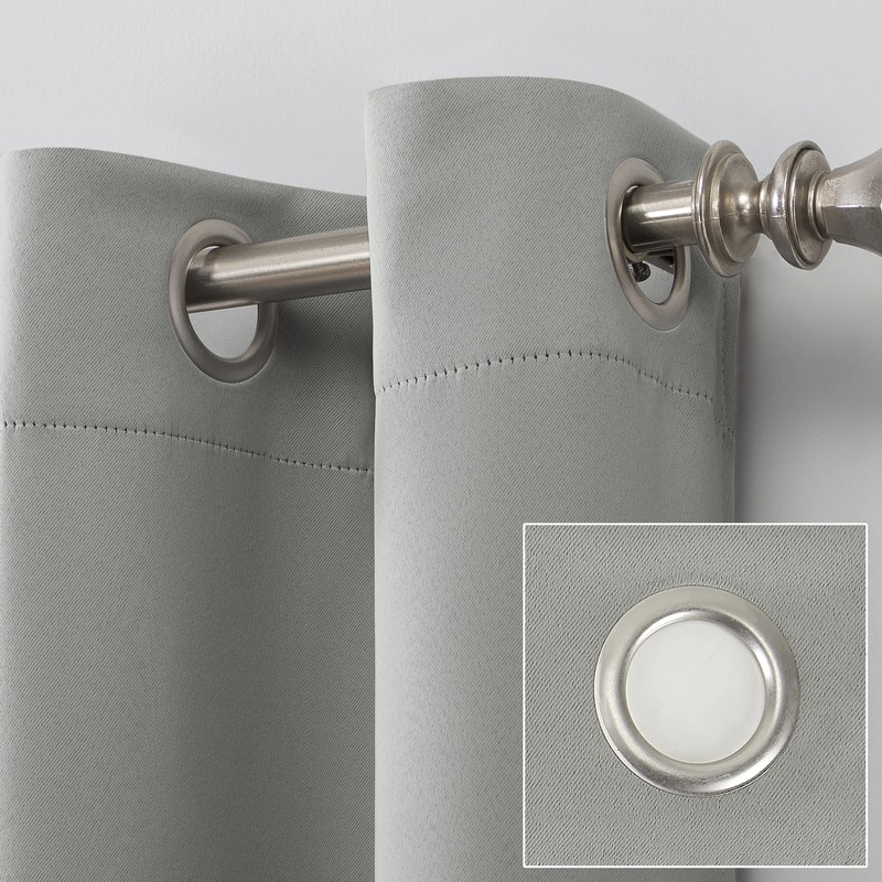 Sun Zero Soho 2-pack 2-pack Energy Efficient Blackout Grommet Curtain