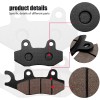 Unbranded Front Rear Brake Pads for YAMAHA YXR700 YXR 700