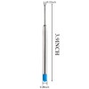 DunBong Replaceable Ballpoint Pen Refills, Blue Ink Refill Pack of