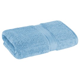 Floringo Exclusive Series Hand Towel 600 g/m² (Bath Towel 70 x 140 cm, Light Blue)