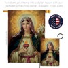Feast of The Immaculate Heart of Mary Flag Kit Stand