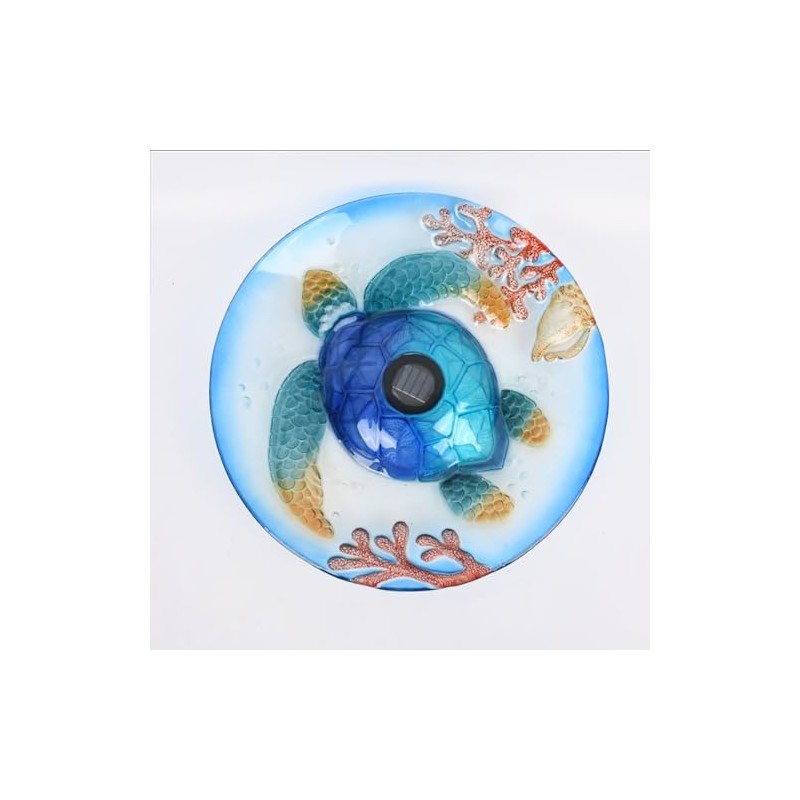 MUMTOP Bird Bath Turtle for Outdoors