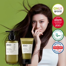 Ryo Root:Gen For Women Hair Loss Care Shampoo 353mL Special Set (+100mL) Choose 1 out - Shampoo 353mL Special Set