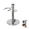 Linkidea Safety Razor & Shaving Brush Stand, Non-Slip Base, Bamboo-Style