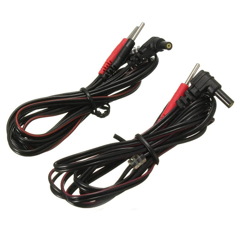 SensaMed - 2 Cables Para Electrodos Repuestos Compatibles Con Caretec