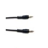 MainCore 2m Long Black Audio AUX Cable 3.5mm to 3.5mm