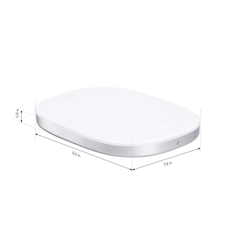 ZWILLING Enfinigy Digital Kitchen Food Scale, Max Weight 22lbs, Grams