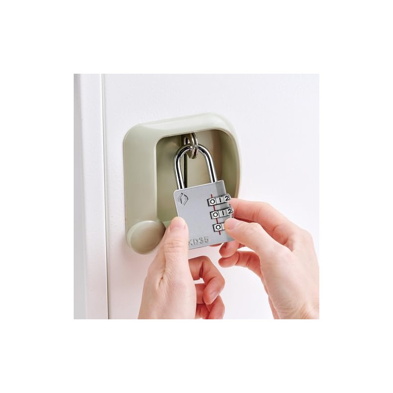 ZARKER XD35-G Zarker 3-Digit Dial Type Padlock Safe Security Goods