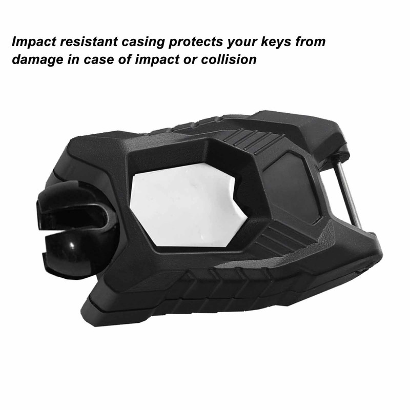 UTV Key Shell Holder Black Anti Impact Ignition Key Fob