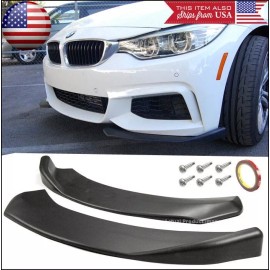 SteelCase Front Bumper Lip Valance Spoiler Chin  Splitters Winglet Blade For  Hyundai Kia