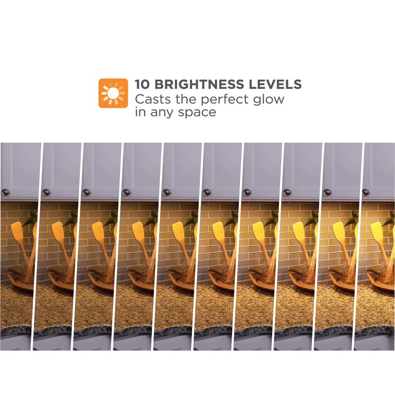 BLACK+DECKER 7-Pack LED Puck Light Kit, Warm White (LEDUC-PUCK-7WK)