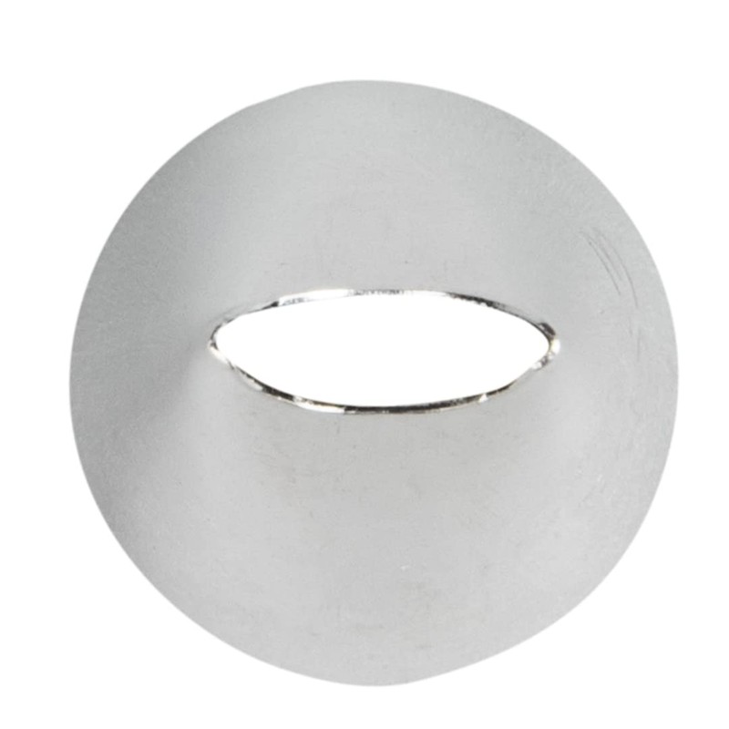 Pastry Tek Stainless Steel #353 Ruffle Piping Tip - 3/4"