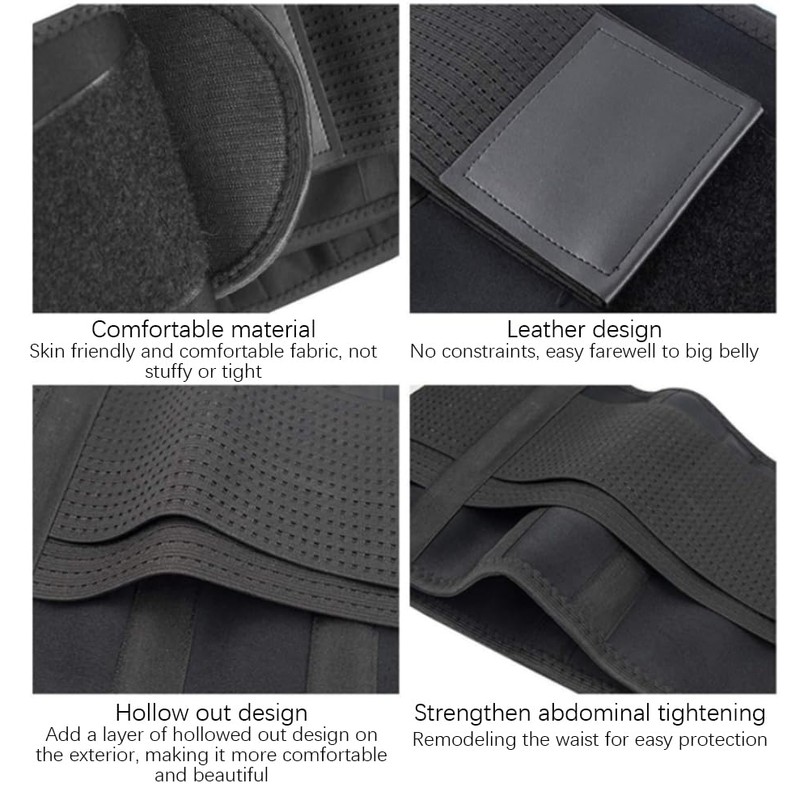 MUNSKT Back Strap, Back Support Belt, Back Brace, Back Pain